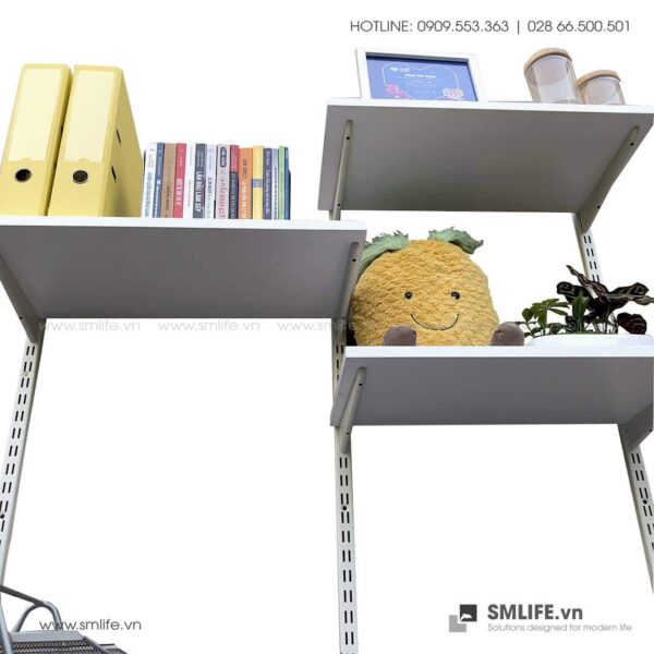 Bo ke railshelf ket hop ban lam viec SMLIFE 21 | SHOPDEPOT