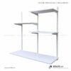 Bo ke railshelf ket hop ban lam viec SMLIFE 25 | SHOPDEPOT