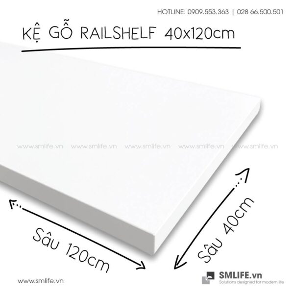 Ke go thanh ray lo doi railshelf SMLIFE 2 | SHOPDEPOT