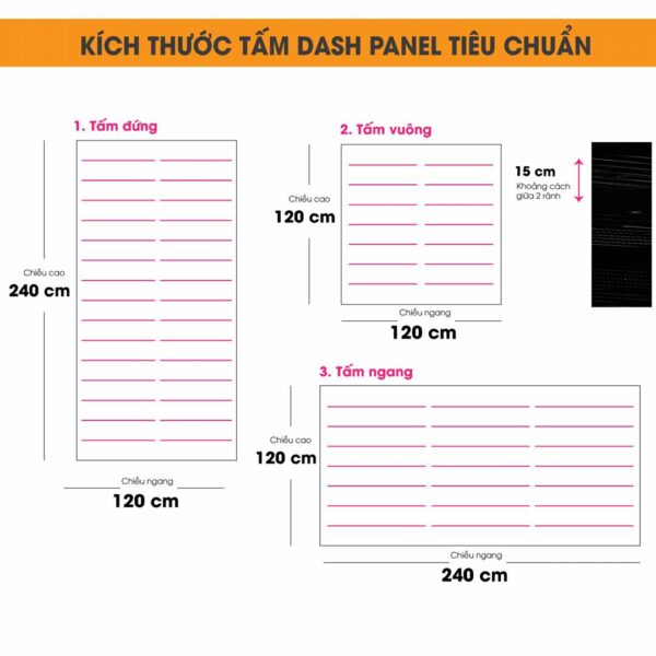 Tam go xe ranh Dash Panel Latte 5 | SHOPDEPOT