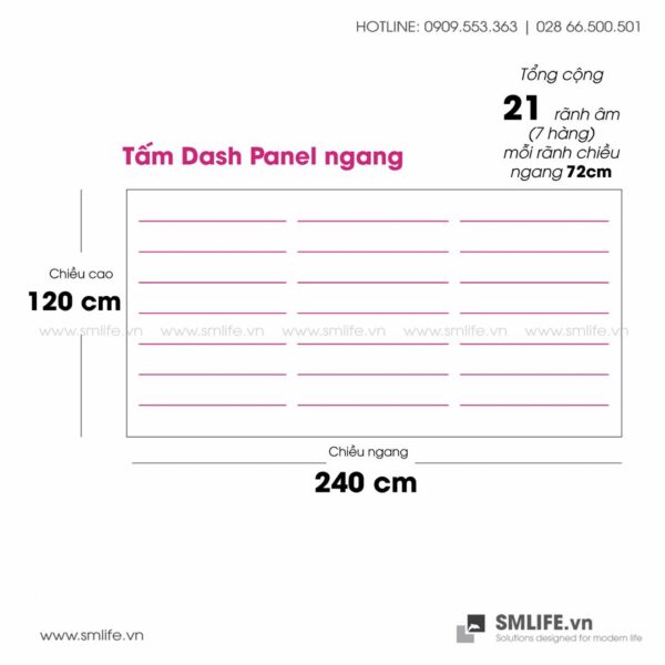 Tam go xe ranh Dash Panel Trang nga 8 | SHOPDEPOT