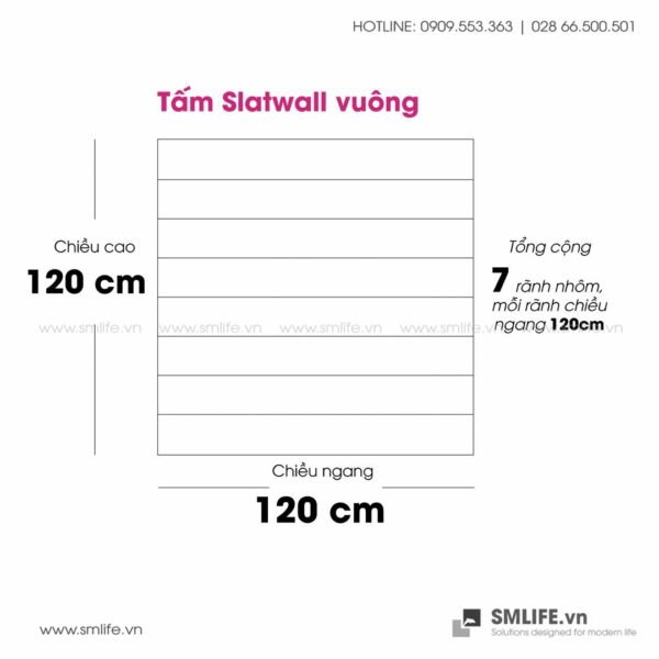 Tam go xe ranh Slatwall Do 9 | SHOPDEPOT