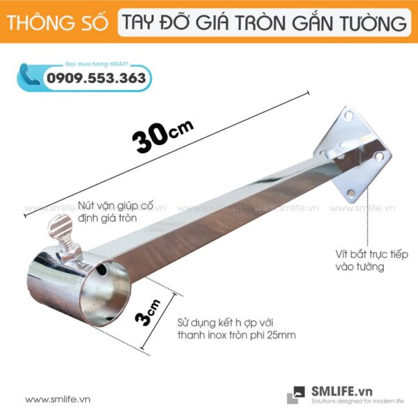 Tay do gia treo tron gan tuong 2 | SHOPDEPOT