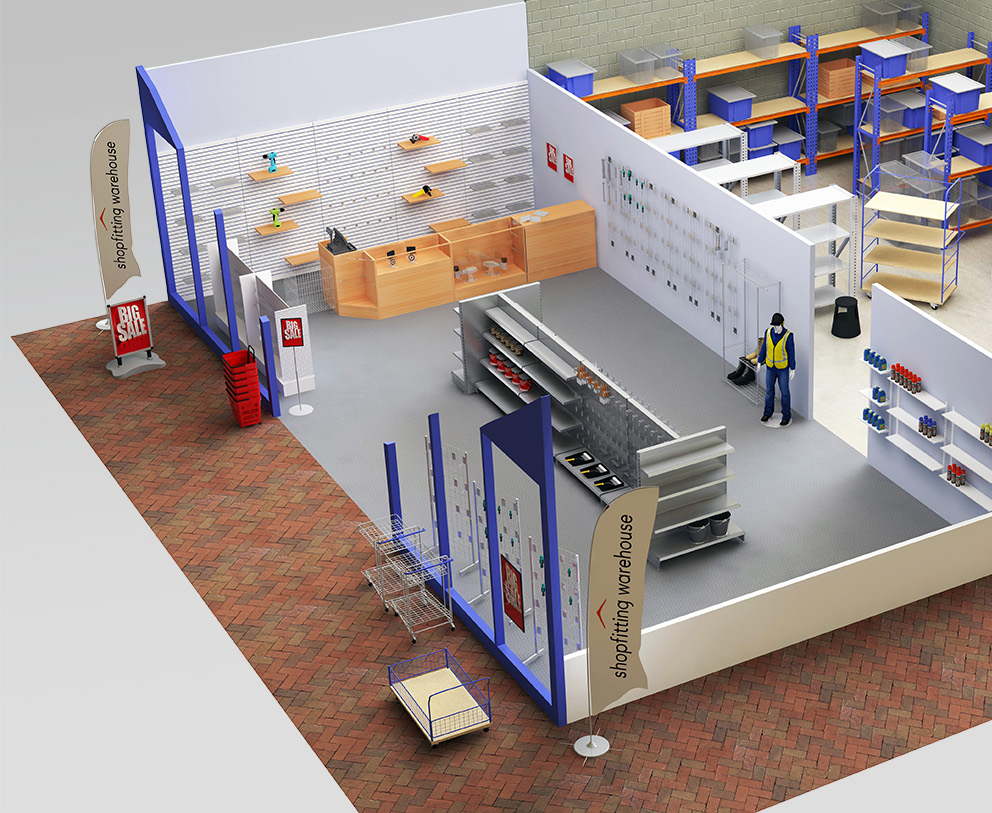 trade counter thiet ke quay giao dich hieu qua luong lay hang nhanh trung bay ro rang Viet Notion | SHOPDEPOT Image